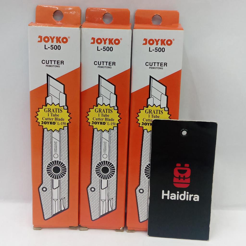 

CUTTER Besar L-500 MERK JOYKO SATUAN KARTER / PEMOTONG KERTAS / CUTER BESAR