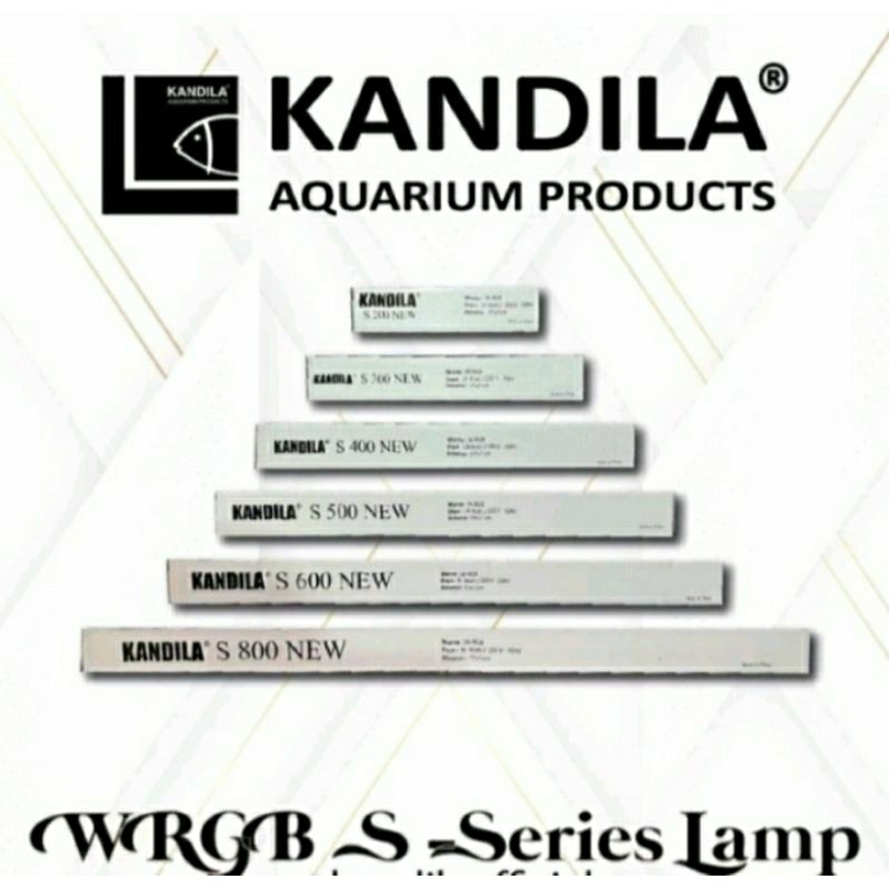 kandila led series new lampu led aquascape aquarium RGB lampu tanaman hias