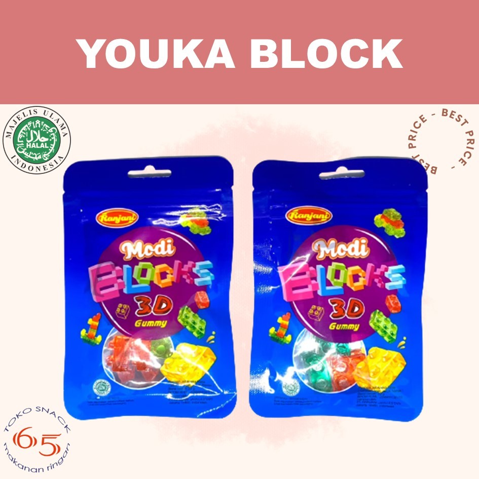 

Youka Block 12. gummy jelly. BOX