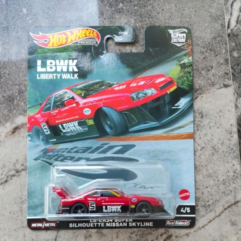 Hot wheels LBWK R34 Premium