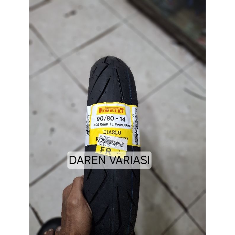 Ban pirelli diablo rosso sport 90/80 14 / Ban pirelli diablo rosso sport / ban pirelli ring 14