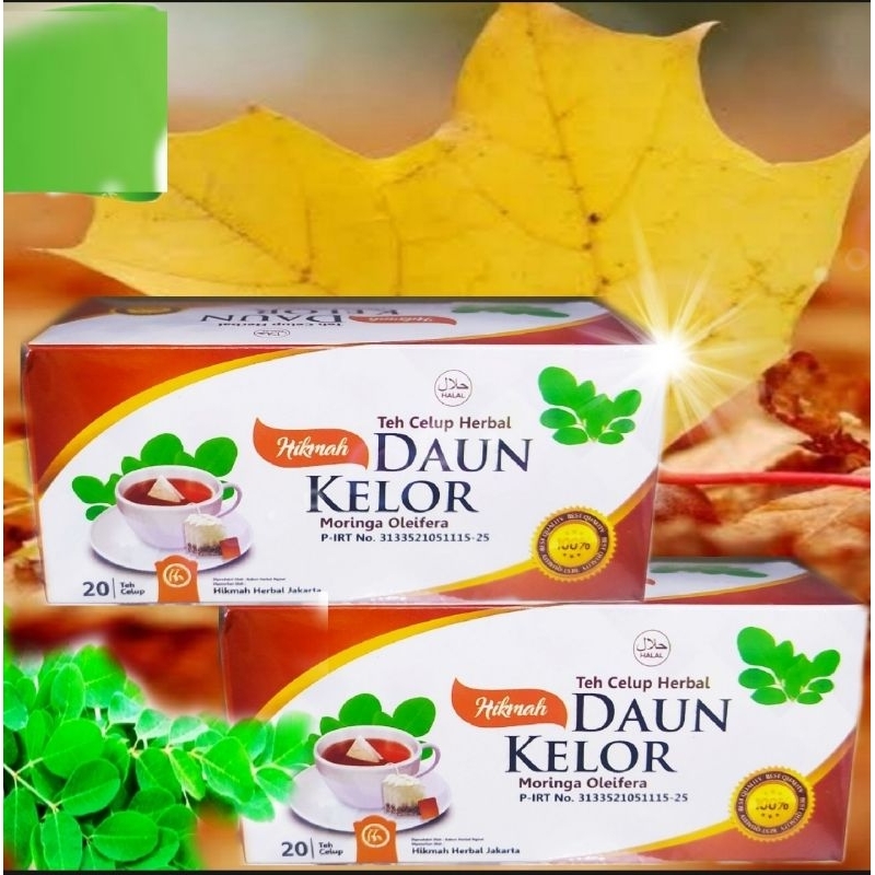 

Teh celup kelor 2box isi 40 pcs