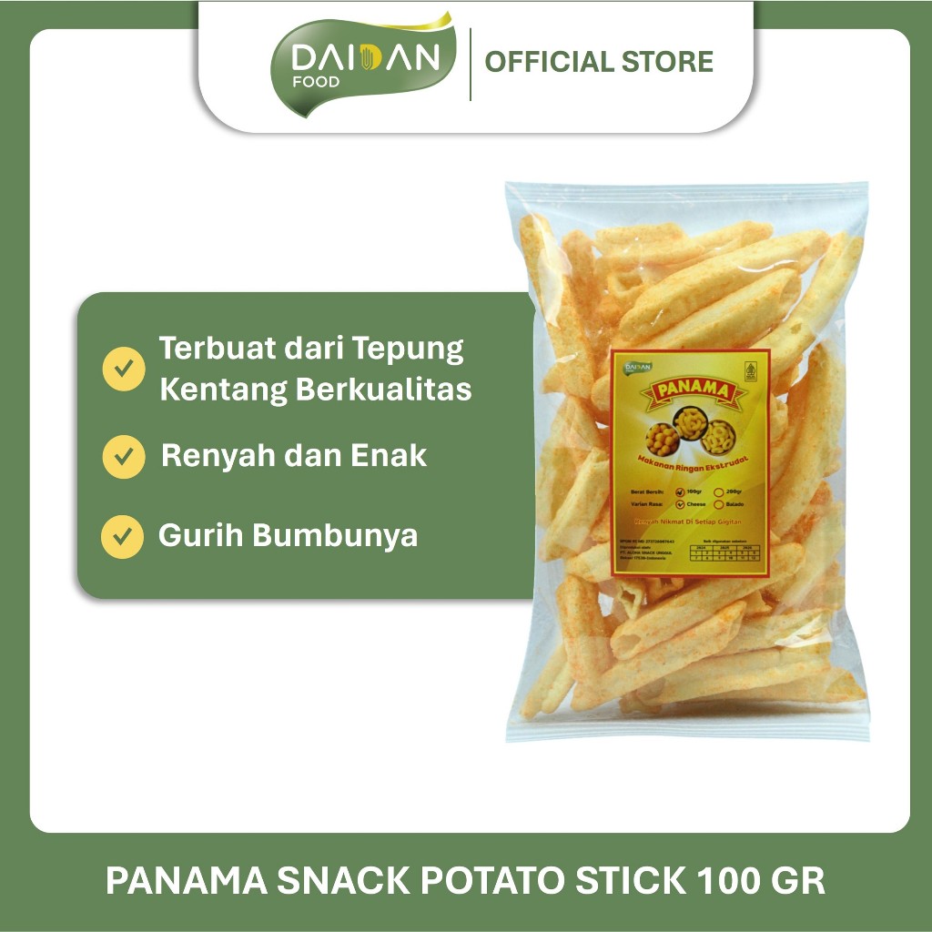 

Panama Snack Potato Stick 100 gr