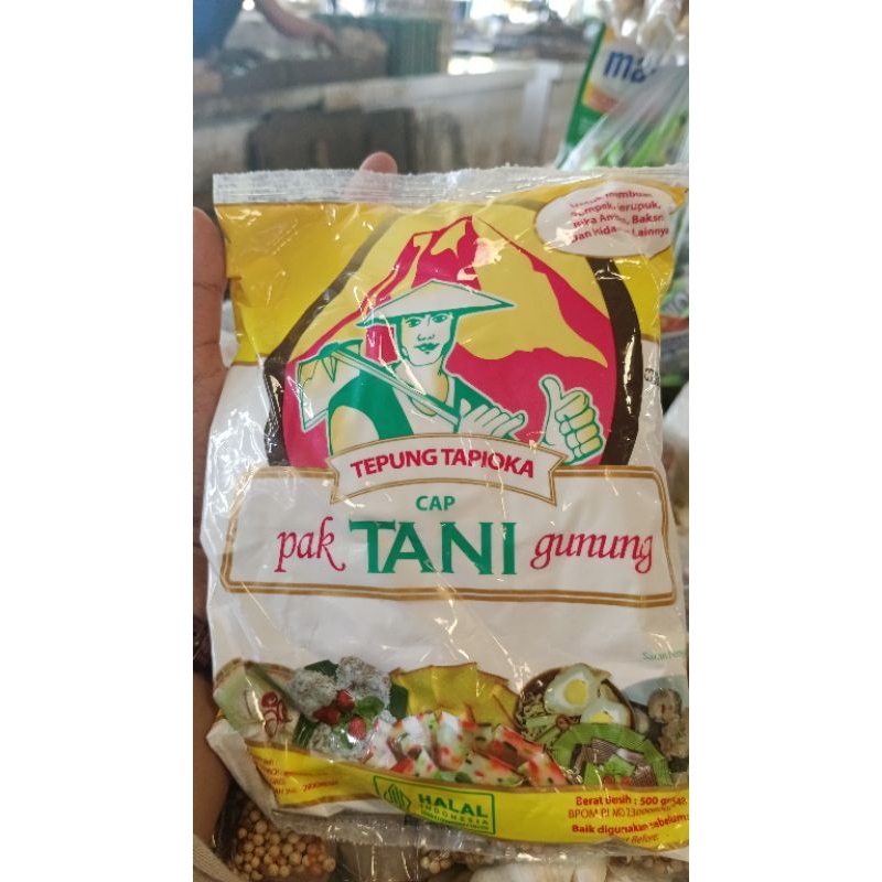 

Tepung Tapioka Cap Pak TANI Gunung