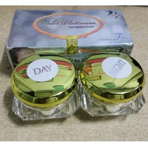 Cream walet platinum asli ori segel