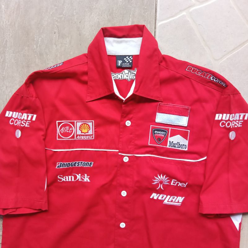 Kemeja workshirt F1 size XL official