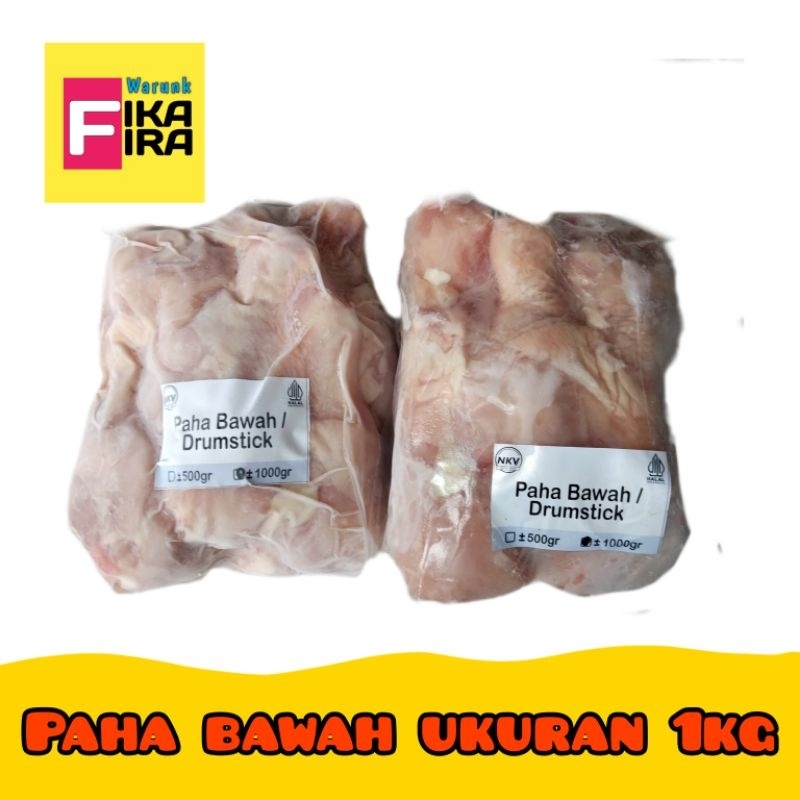 

Ayam Paha Bawah Ukuran 900gr - 1000gr