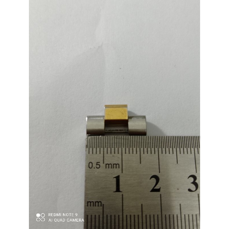 sambungan rantai tag heuer professional 2000 kombinasi kuning 17cm original
