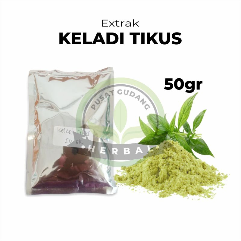 

ekstrak keladi tikus 50 gr