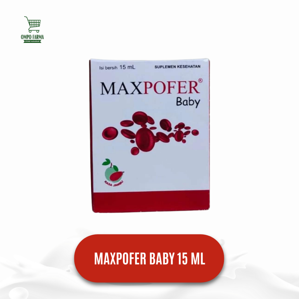 Maxpofer Baby 15 ml suplemen zat besi