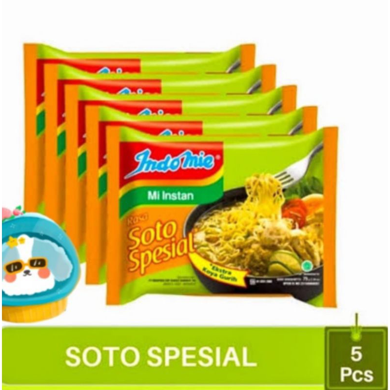 

Forcysn Indomie Soto Isi 5 Pcs / Soto Special Isi 5 Biiji