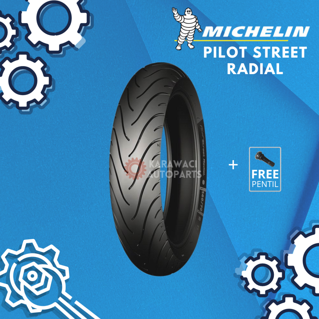 [CUCI GUDANG] Ban Motor Michelin PILOT STREET RADIAL 160/60 Ring 17 Tubeless - Motorsport