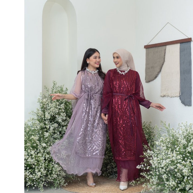 TEBUS MURAH Missnomi  Ayyara Kaftan Muslim Lebaran 224