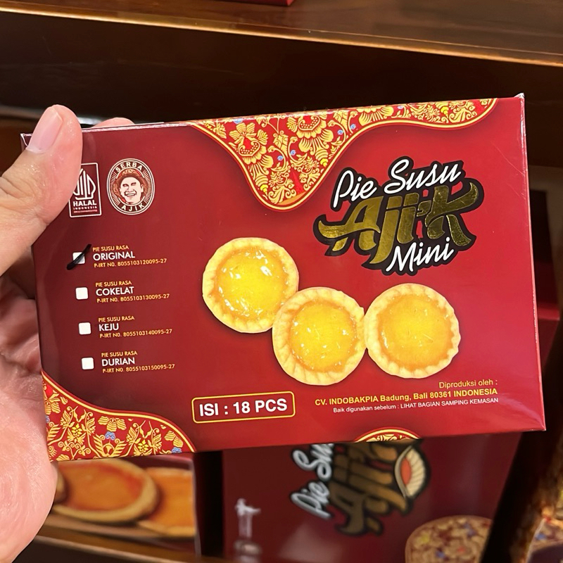 

PIE SUSU AJIK MINI