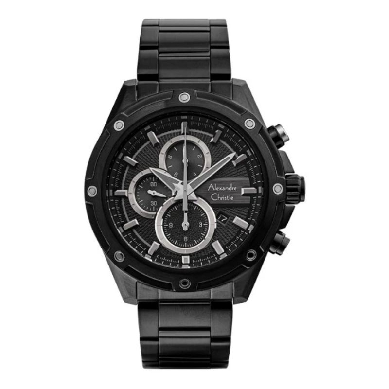 ALEXANDRE CHRISTIE 6605 ST PRIA ORIGINAL AC 6605 JAM TANGAN COWOK