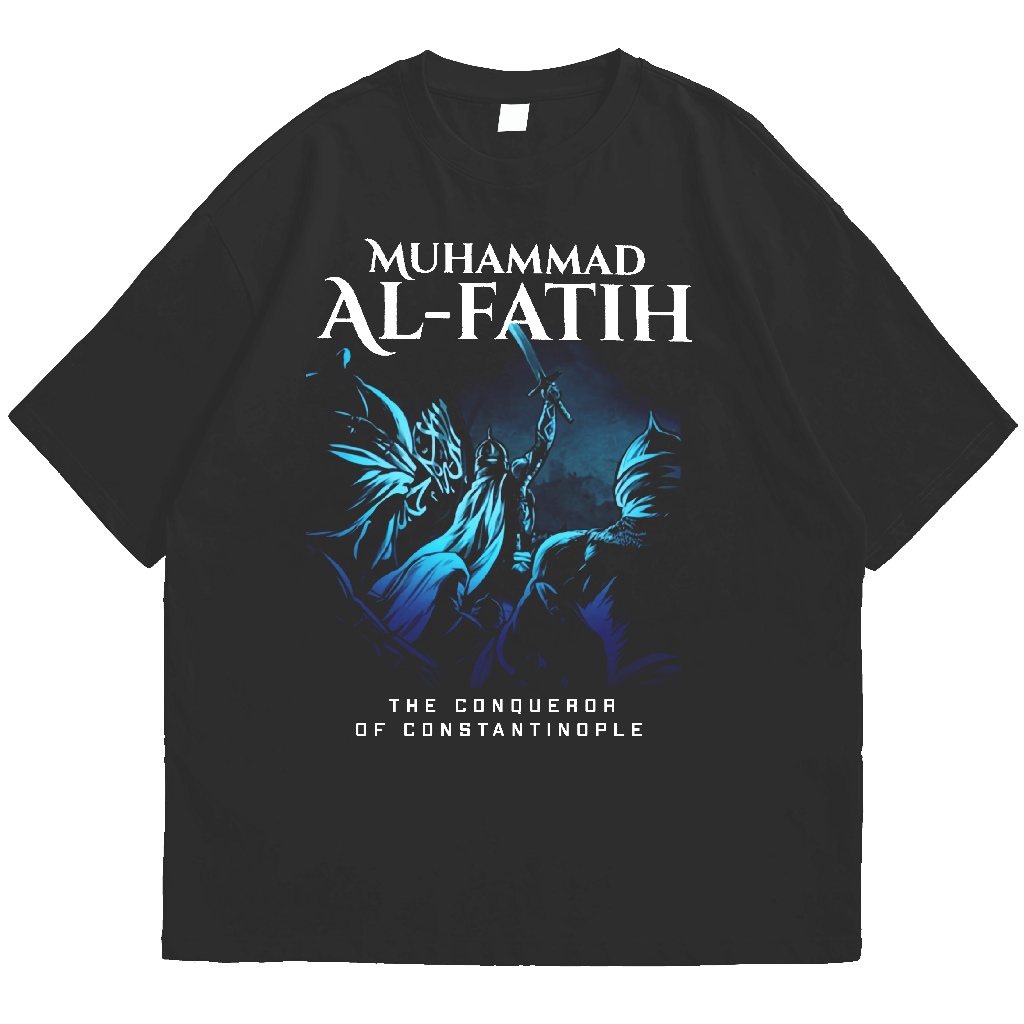 Kaos Lengan Pendek Muhammad al-Fatih / Sultan Mehmed II / Sultan Turki / Conqueror