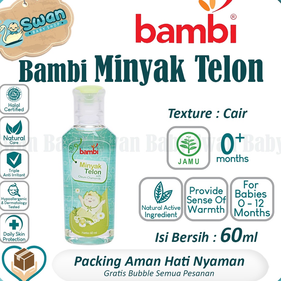 

Bestseller Bambi Baby Minyak Telon 6ml