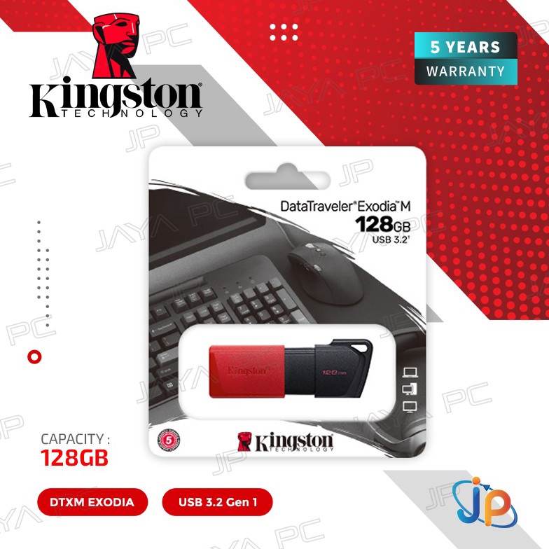 KODE E34G FlashDisk Kingston DTXM Exodia M 128GB  DataTraveler 128 GB USB 32