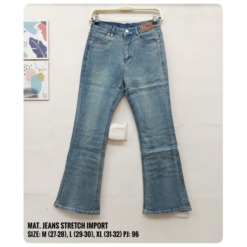 Bawahan Celana Wanita - Celana Jeans XGIO BP37