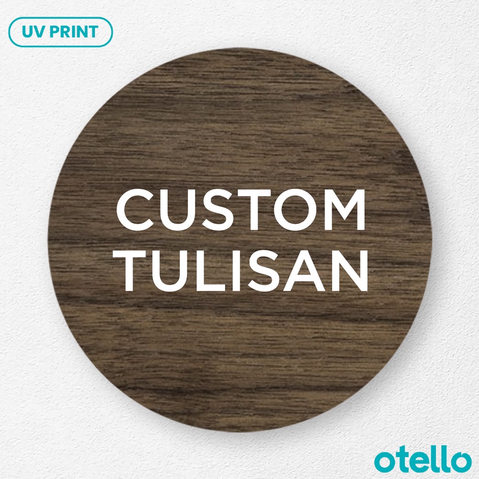 

Sentuhan Personal Papan Signage Request Tulisan Costum Sign Board Kayu Print Tulisan Papan Label Tempel Dinding