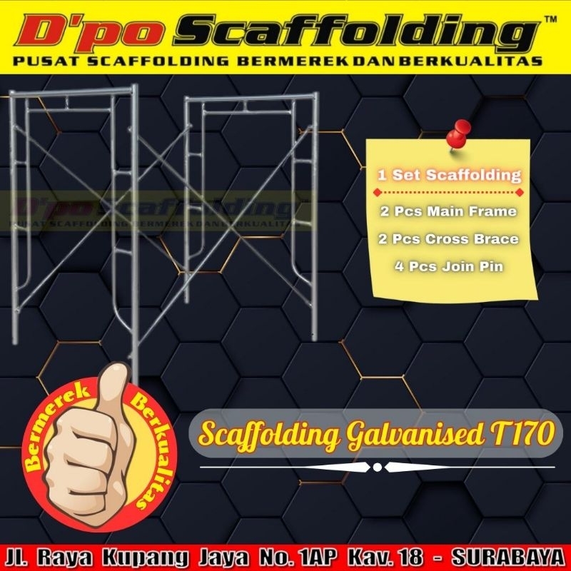 scaffolding galvanize 170