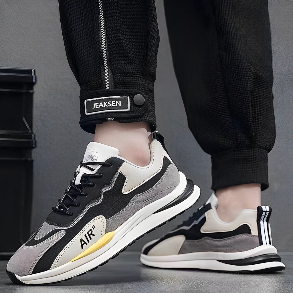 Sepatu pria sepatu sneakers pria sepatu korea pria sepatu putih pria sepatu cowo