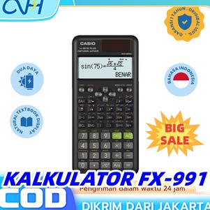 

Stok Banyak KALKULATOR FX991ES Plus Casio FX 82 MS Calculator Scientific Kalkulator Sekolah Kuliah Calculator FX82MS