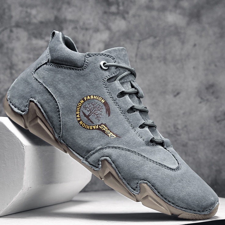 Terlaku Terlaris Sepatu Boots Pria Keren Full Hitam Coklat Boots Tinggi Formal Murah Kerja Klasik Im