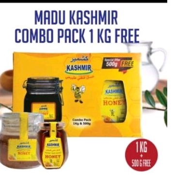 

Madu Kashmir 1kg free 500g original