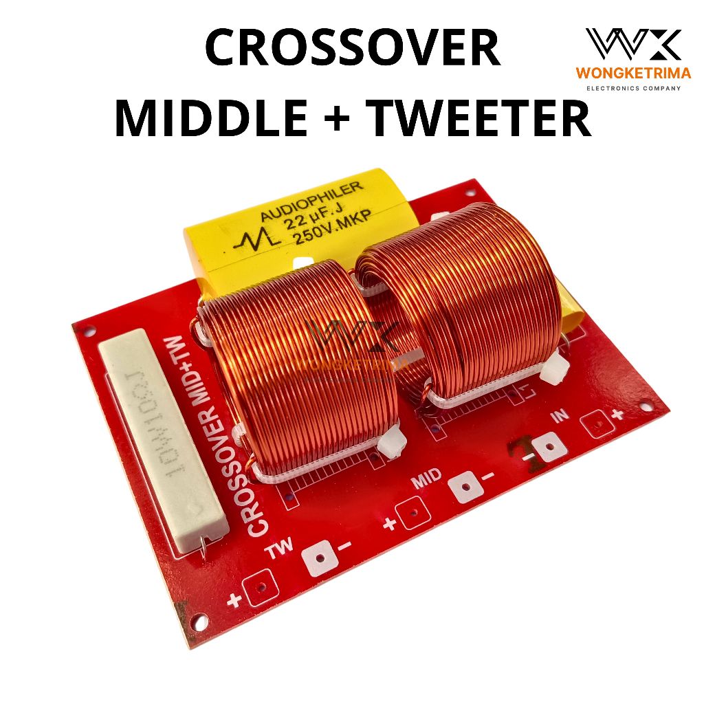 CROSSOVER PASIF MIDLE PLUS TWEETER CROSOVER MID + TWETER