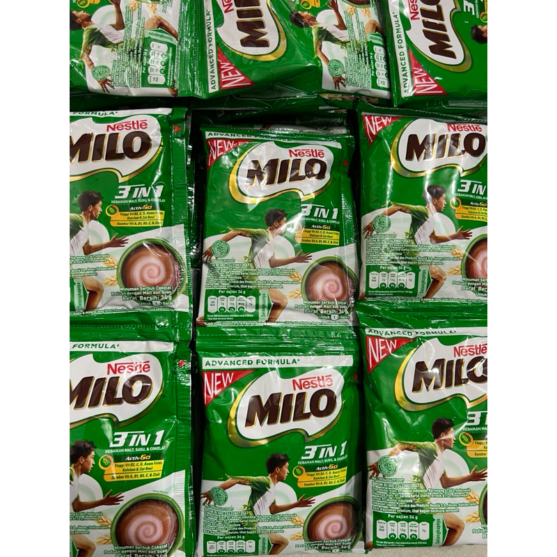 

Milo 3in1 Sachet 1Renceng Isi 10pcs