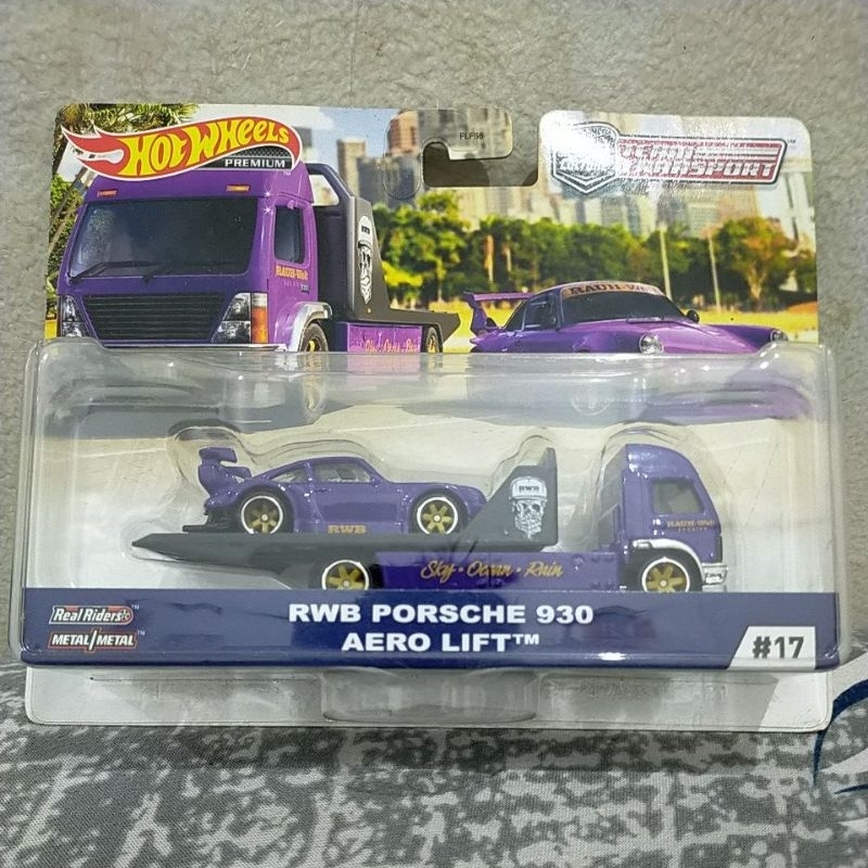hotwheel rwb porsche930 aero lift team transport