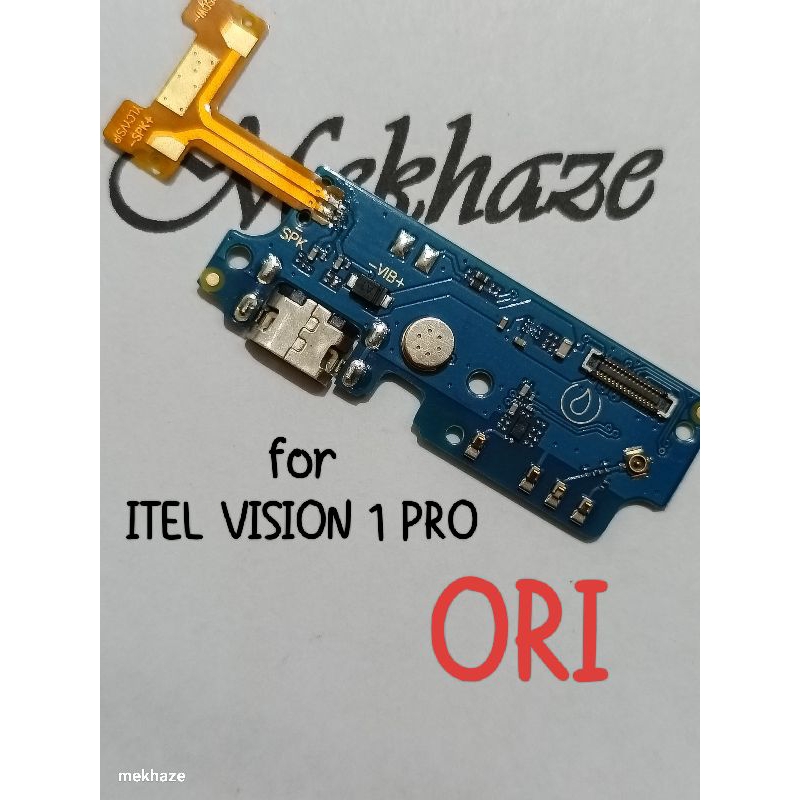 CONNECTOR CHARGER ITEL VISION 1 PRO L6502 ORI PAPAN KONEKTOR CAS PCB BOARD ITEL VISION 1 PRO ORI L65