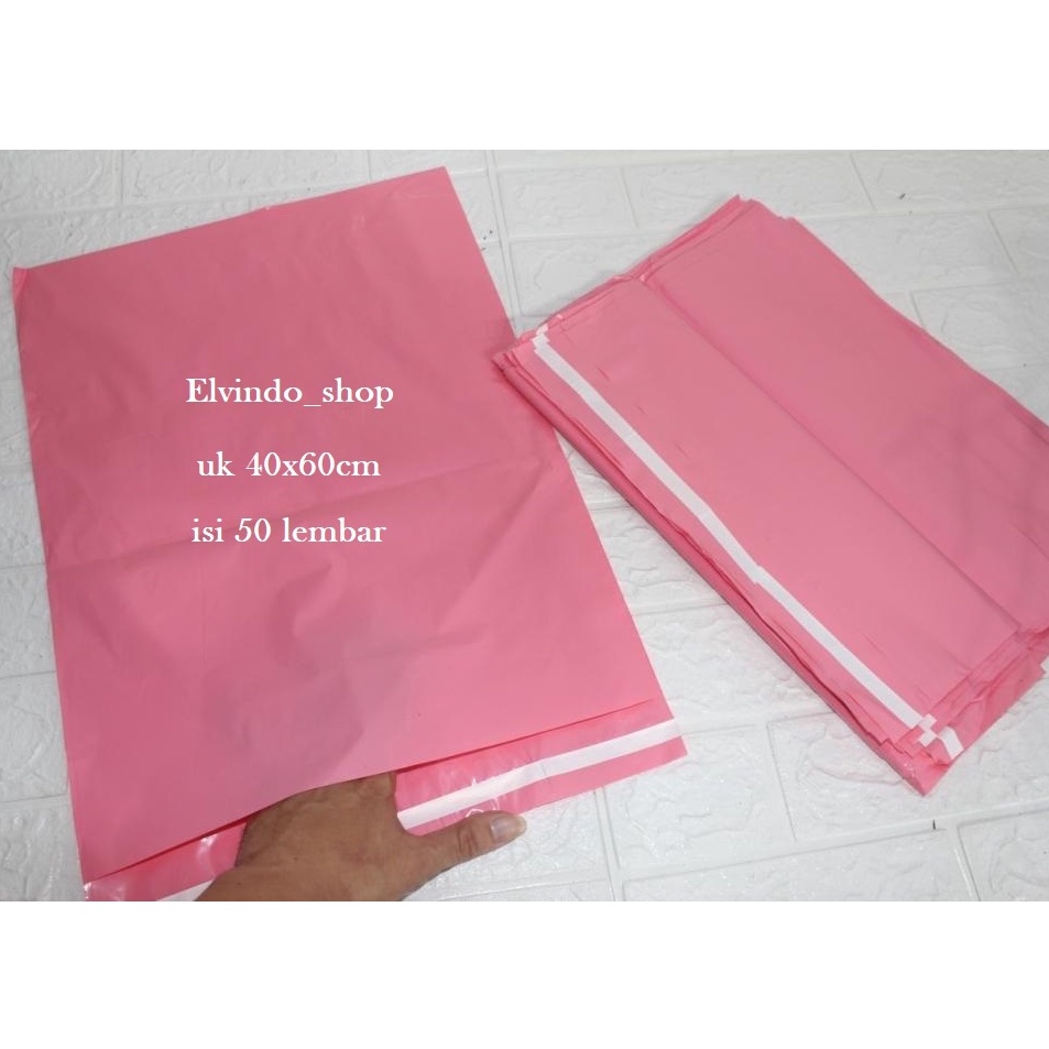 

Jual PLASTIK POLYMAILER JUMBO PEREKAT LEM 4X6CM ISI 5LEMBAR PLASTIK SERBAA
