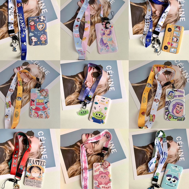 

Jual ID Card Tali Karakter Kartun Sulley Toy Story Stitch One Piece Cinnamoroll Kuromi Lotso Mickey Minnie Pochacho Alien Lucu Unik Gift Hadiah