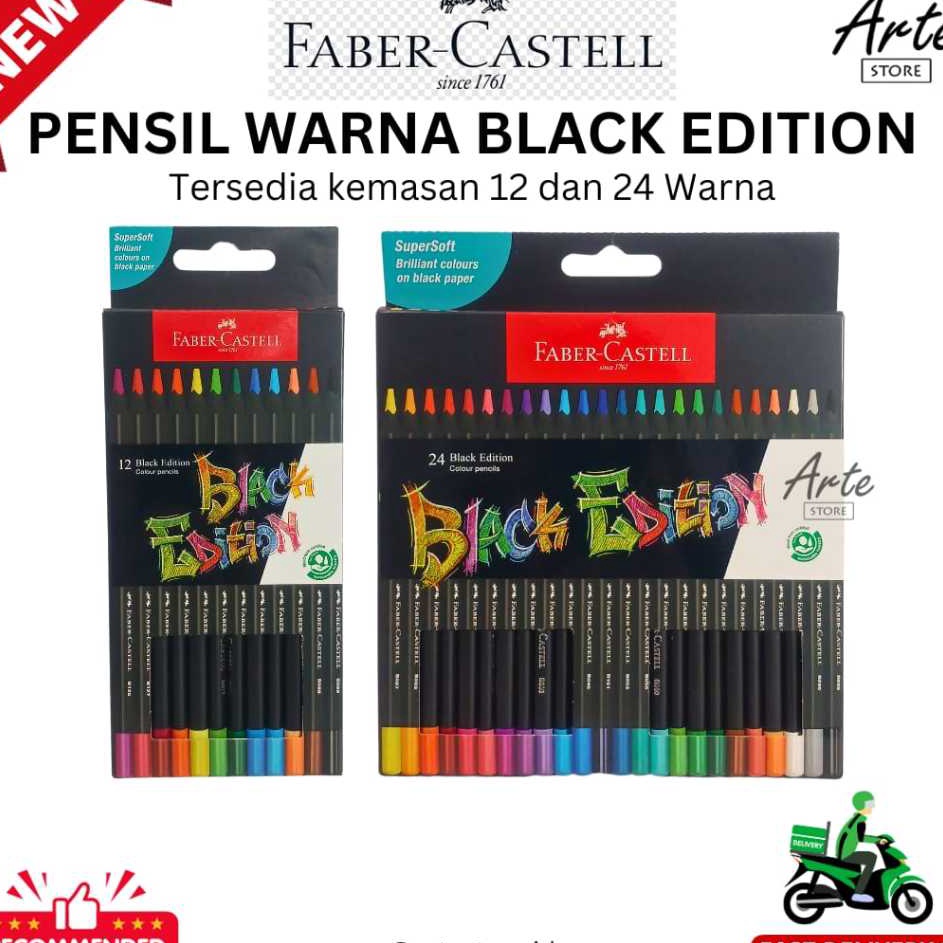 

Terdepan Pensil Warna Faber Castell Black Edition Color Pencil