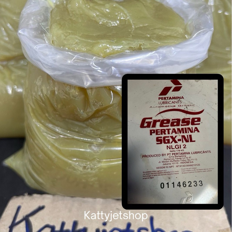 Jon Stempet gemuk kiloan pertamina grease pertamina SGX-NL NLGI2 100% asli dari pertamina berat