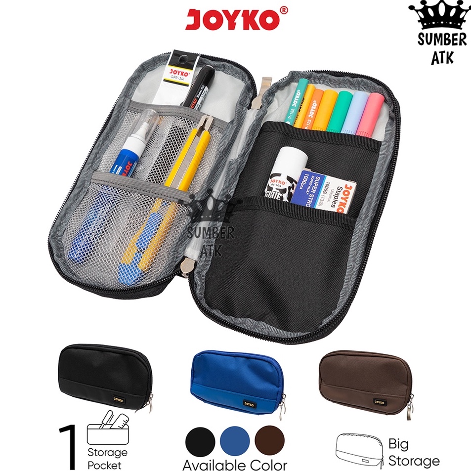 

Terkini Kotak Tempat Pensil Pencil Case Joyko PC51