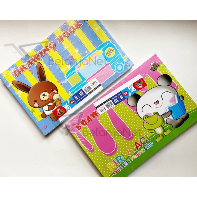 

Stock Banyak Buku Gambar A4 DODO SIDU per 1 PACK 1 buku