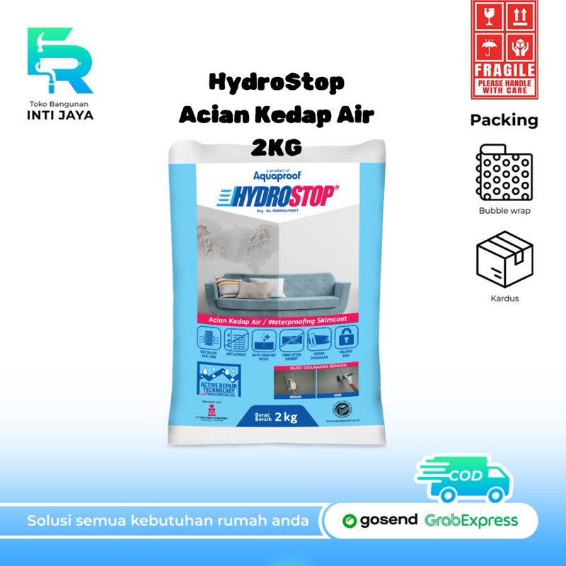 HydroStop Acian Kedap Air 2KG By Aquaproof
