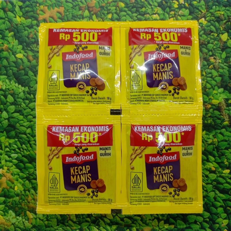 

Kecap Manis Indofood 1 Renceng Isi 10 Sachet 18 Gram