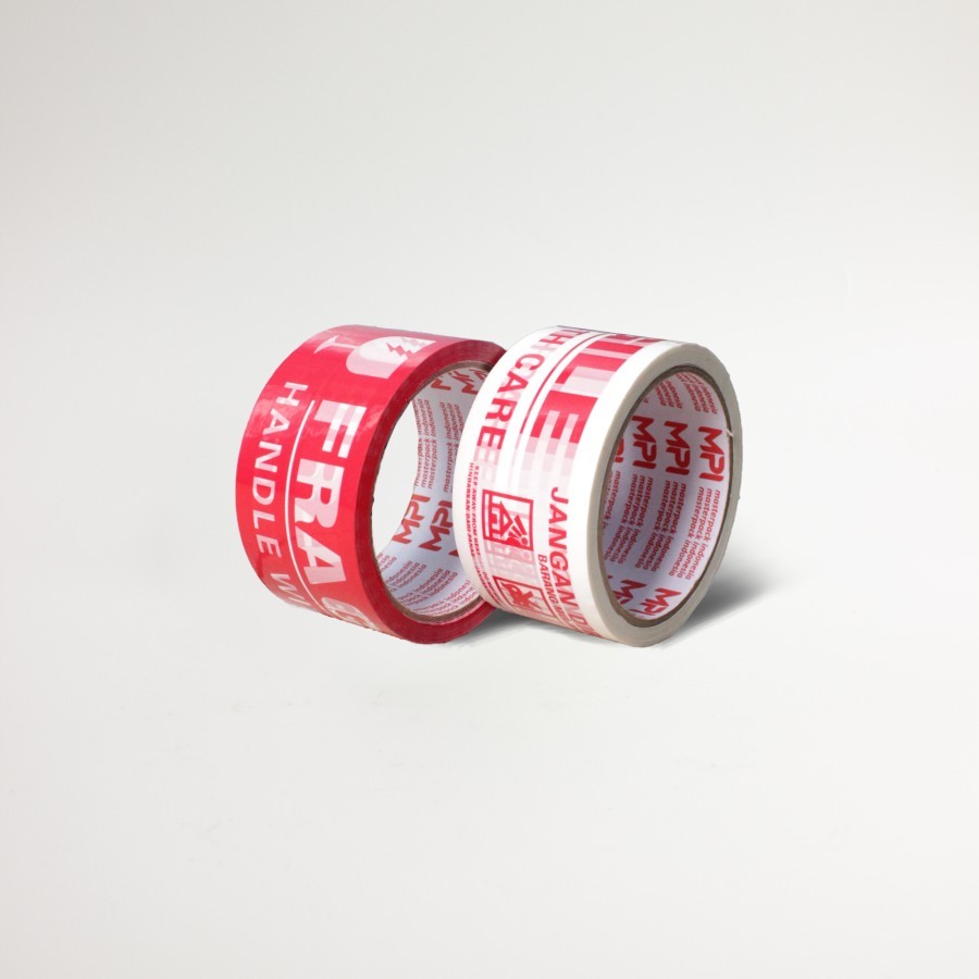 

1 LUSIN ( 12 PCS ) LAKBAN FRAGILE MERAH – PUTIH JANGAN DI BANTING 48 X 50 YARD MPI BERKUALITAS