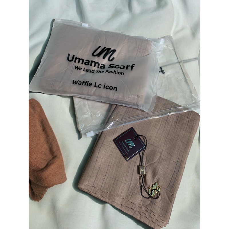 Segi empat Voal waffle umama metal logo