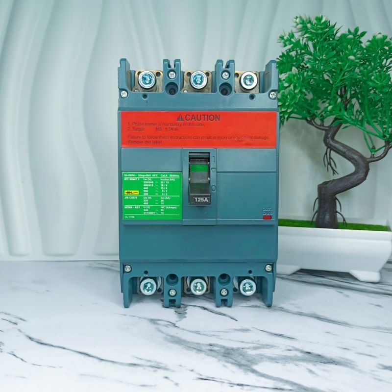 Mccb Breaker Schneider EZC250N 125Amper Poles:3Phase