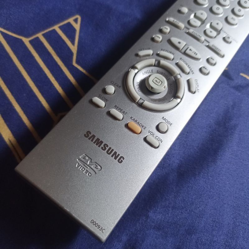 Remot DVD SAMSUNG Model 00093C Original Bawaan DVD