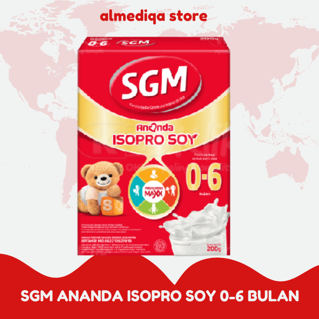 

SGM ISOPRO SOY 0-6 BULAN 200 GR SGM SOYA