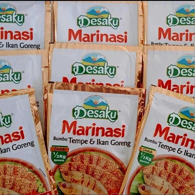 

Desaku marinasi renteng 12 pcs/desaku bumbu marinasi/bumbu ayam ikan tempe