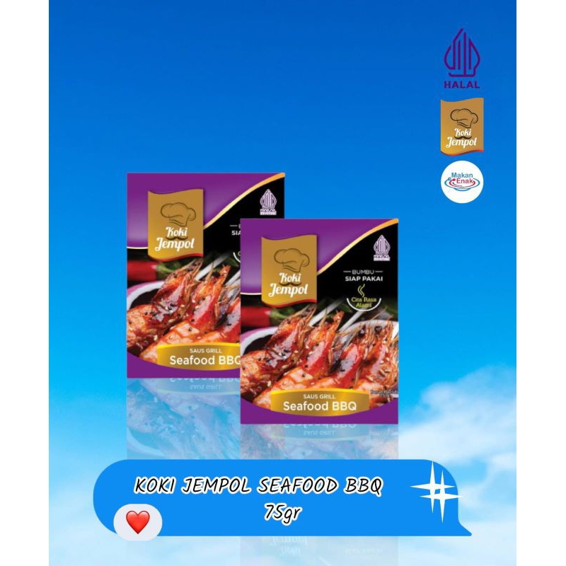 

Koki Jempol Saus Marinase / Grill Seafood Bbq 75gr