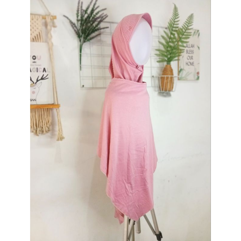 [FLASH SALE] Jilbab Rabbani Kaos Size L Preloved | Kerudung Rabbani | Jilbab Sekolah | Kerudung Seko