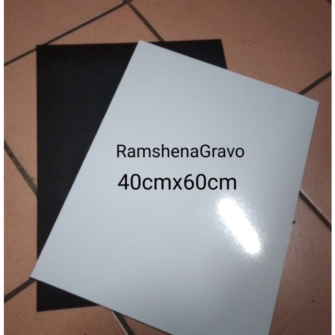

gravoply bahan name tag panel 6cmx4cm tebal 15mm